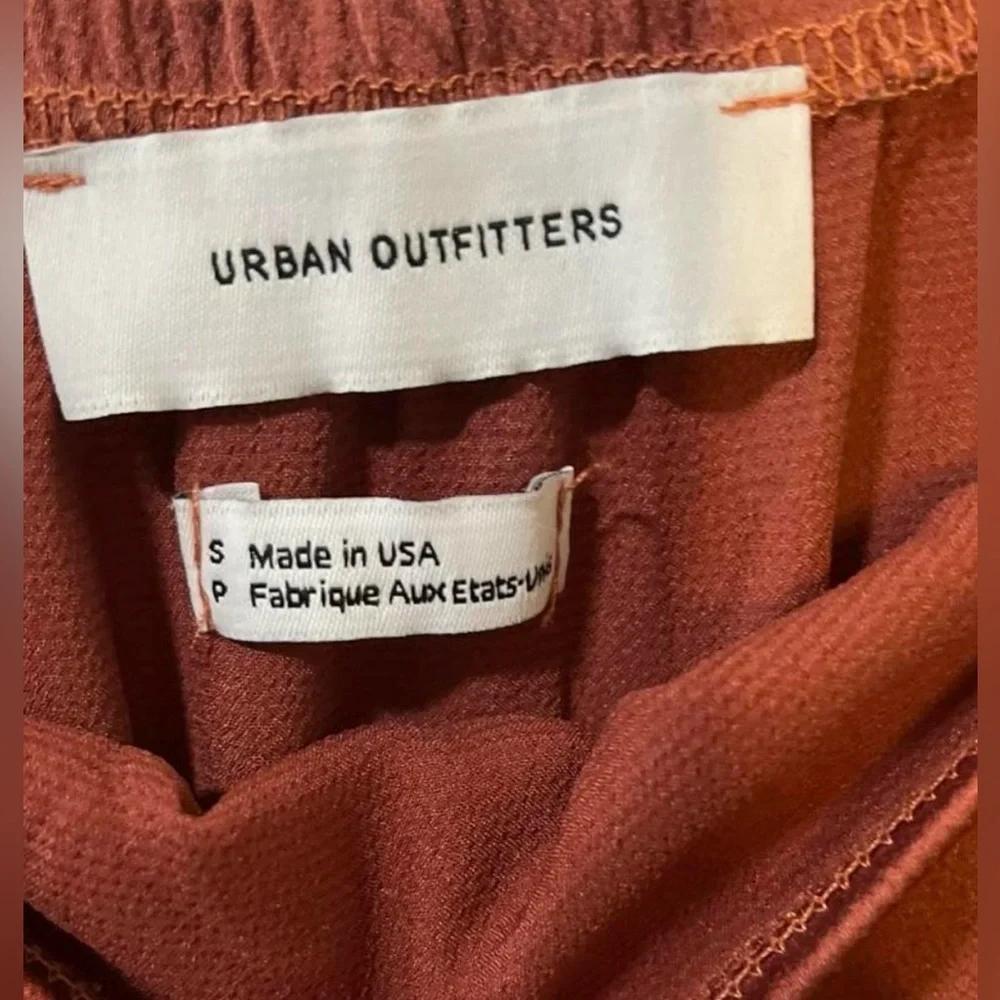 Urban Outfitters Dusty Pink Strapless Wide Leg Jumpsuit | Festival Wedding Guest - Picture 3 of 5